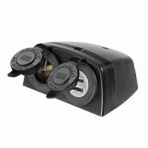 NARVA Heavy-Duty Surface Mount Accessory:Dual USB Sockets