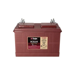 trojan scs225 12v 130ah flooded lead acid battery